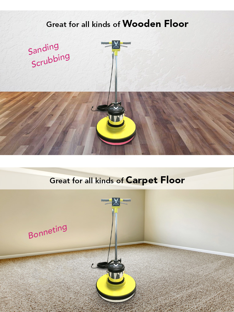 wooden floor, carpet floor, sanding, scrubbing, bonneting.